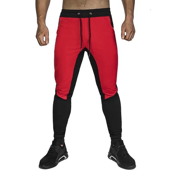 

men casual pants fashion knitting elasticity slim trousers knitted trousers male brand clothes casual straight cotton pants men, Black