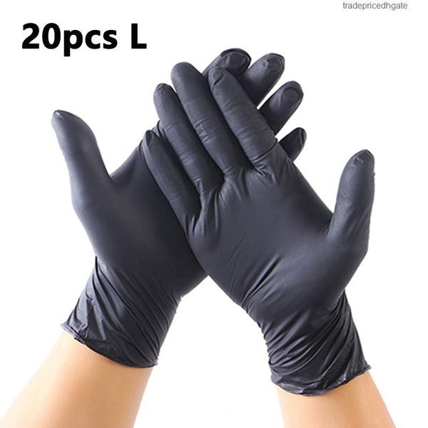 

20/100pcs/lot garden food universal household disposable latex gloves home cleaning rubber 7662b
