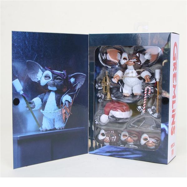 

10 см neca new movie gremlins рисунок гремлинов ultimate gizmo deluxe edition 1/7 масштабирование действие фигурку игрушка кукла c wmtkor