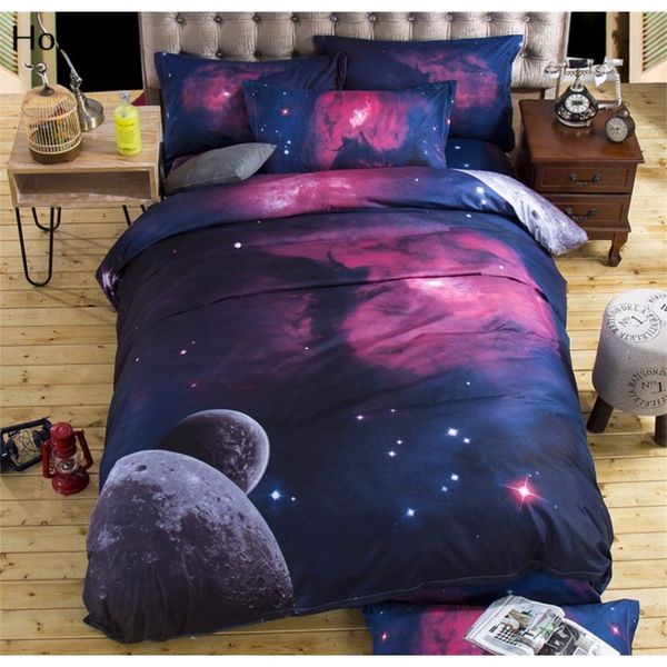 

hongbo 3d galaxy dovet cover набор twin queen bedding sets universe наборы для космоса для космического пространства 2 шт. 3 шт. 4 шт. устан