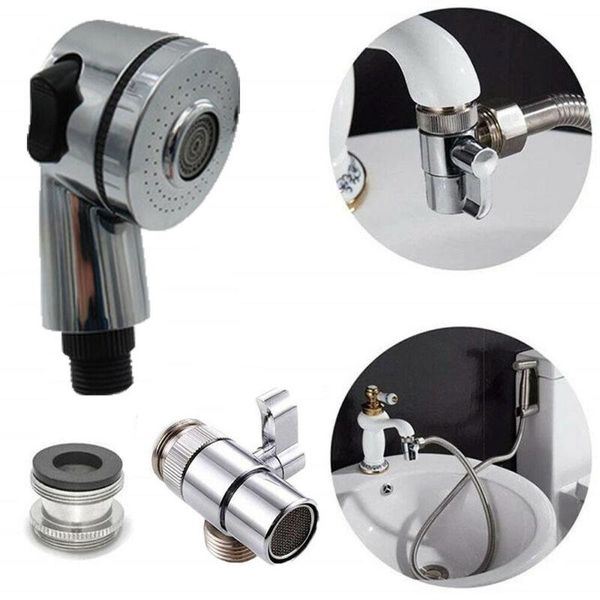 

bath accessory set bathroom sink faucet sprayer water-saving