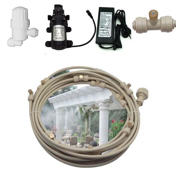 

car cleaning tools garden water fog pump misting cooling system nebulizer 12v power adapter filter for flower greenhouse irrigation1