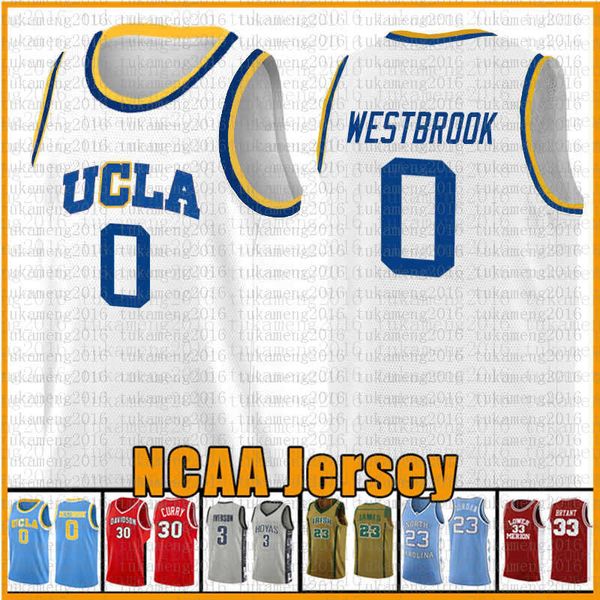 11,19 blau Campus Bär UCLA 0 Russell 0 Westbrook Reggie 31 Miller Jersey NCAA Basketball Jersey College