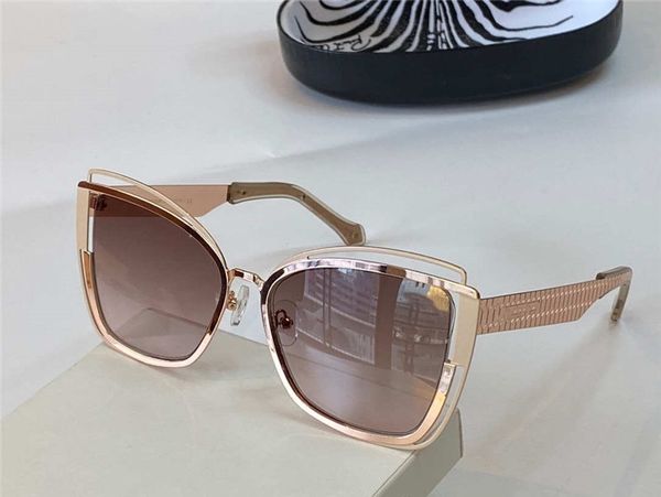 

1096 new advanced sunglasses popular fashion ladies special style uv protection lens full frame come with case and handwork, White;black