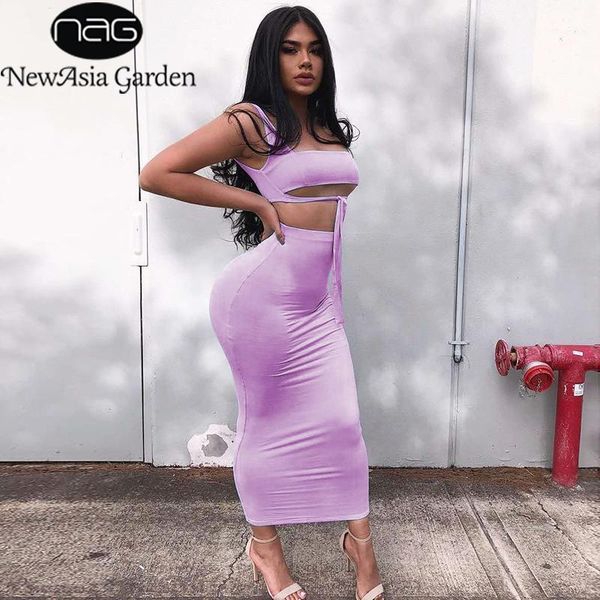 

newasia 2 layers two piece set summer clothes for women pink two piece outfits neon crop skirt set matching sets 20201, Gray