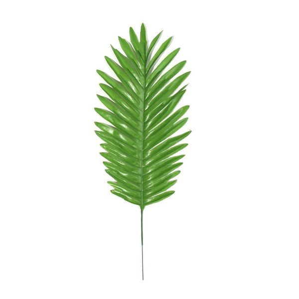 

20pcs artificial green plants fake coconut leaf plastic flower vases for home decoration accessories wedding decorative flowers f wmtral