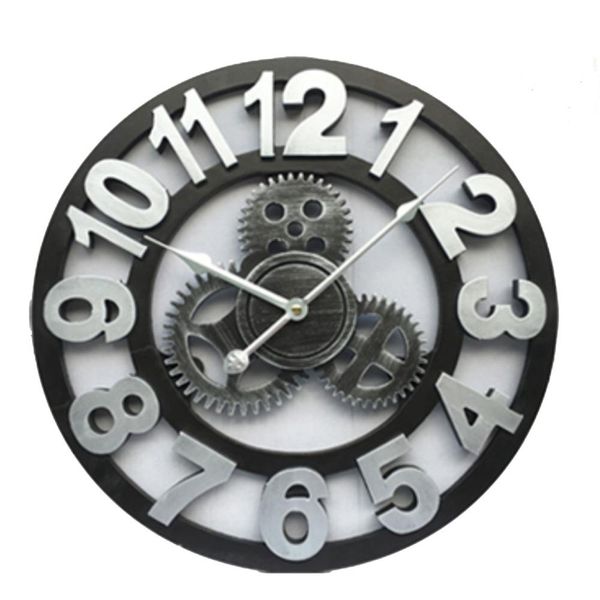 

wall clock large modern design digital 3d classic vintage wooden handmade roman numeral horologe living room decor watch reloj bbyfdl