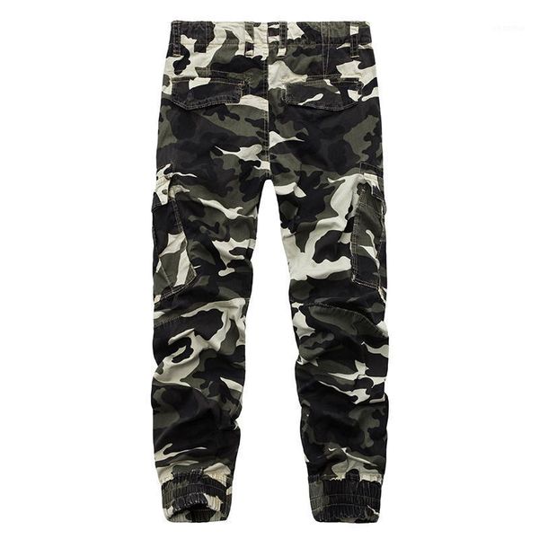 

2021 mens tactical cargo joggers men camouflage camo pants army casual cotton pants hip hop male trouser1, Blue