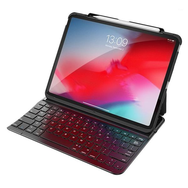 

netic keyboard for 11 inch wireless bluetooth keyboard with stand protection case1