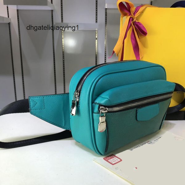 

new small style outdoor sports waist bags for men real belt chest bags waistpacks without box 21x17x5cm