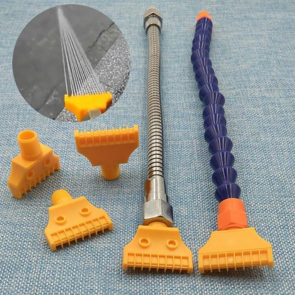 

abs windjet spray nozzle, mini air knife nozzle, 1/4" wind jet, 16 holes compressed air plastic water mist spray nozzle1