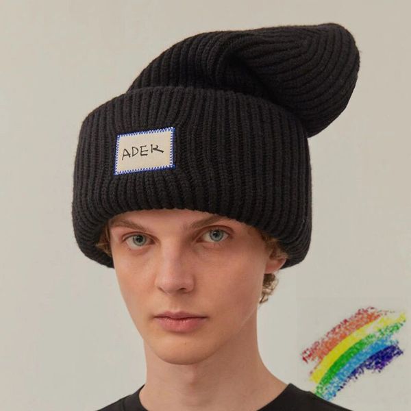 

удлиняет патч шапочки мужчины женщин повседневные шапки high street hats 7 цветов, Blue;gray