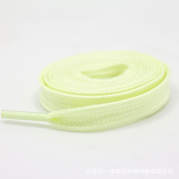 

мода 1 пара световые шнуки плоские кроссовки кроссовки холст обувь шнурки светящиеся в темном ночном цвет флуоресцентный шулас 80/100 / 120