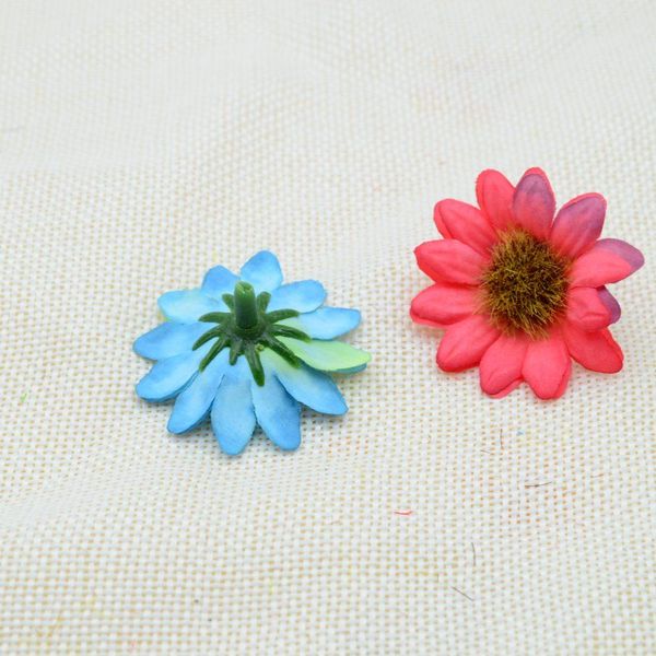 

10 шт. лот шелковые подсолнечники искусственные растения для украшения розничные украшения дома аксессуары diy рождественские венок фальшива