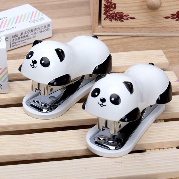 

2020 new portable quality kawaii mini small stapler useful mini stapler staples set office binding stationery
