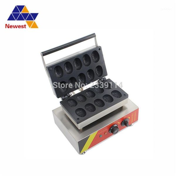 

time setting egg shape waffle maker 110v fried egg waffle machine1