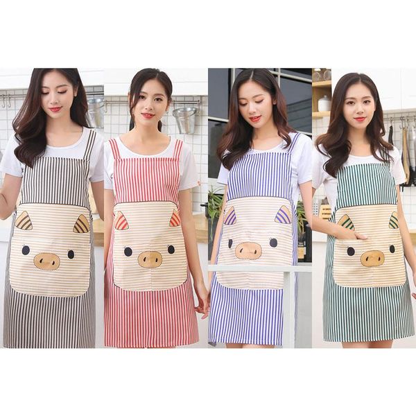 

aprons japanese style cooking kitchen apron for men woman chef waiter cafe shop bbq hairdresser cute bibs home accessory