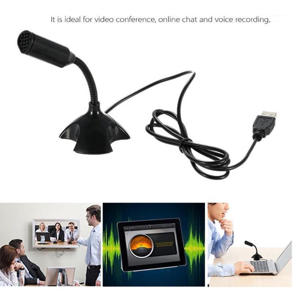 

microphones usb deskmicrophone 360Â° adjustable support voice chatting recording mic for pc mac with a port1