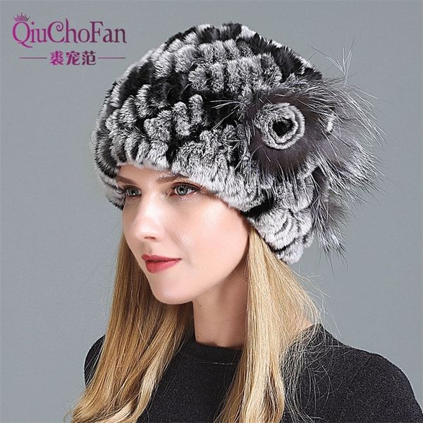 

горячий подлинный rex кролика меховой колпачок зимних женщин вязаный настоящий рекс кролика меховой шляпа 100% натуральный настоящий результ, Blue;gray