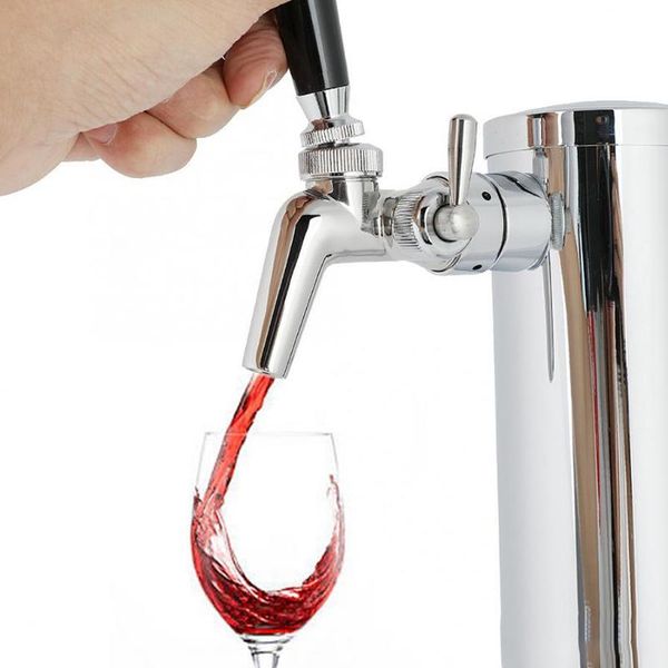 

bathroom sink faucets stainless steel wine faucet adjustable bibcocks drink beer tap beverage jar valve switch for restaurant bar dispenser