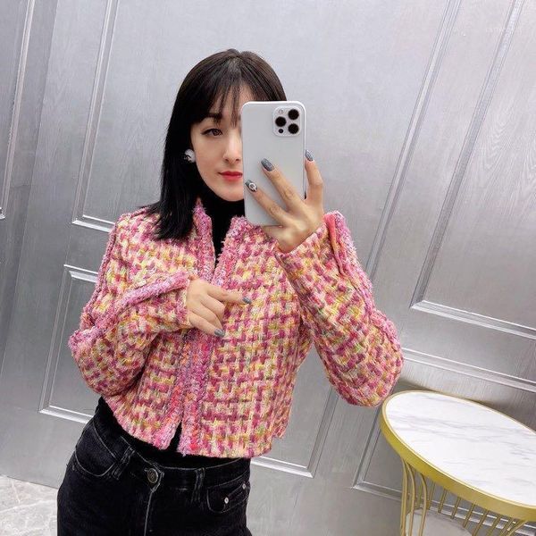 

women's jackets yk12431 fashion women coats & 2021 runway european design party style women's clothing1, Black;brown