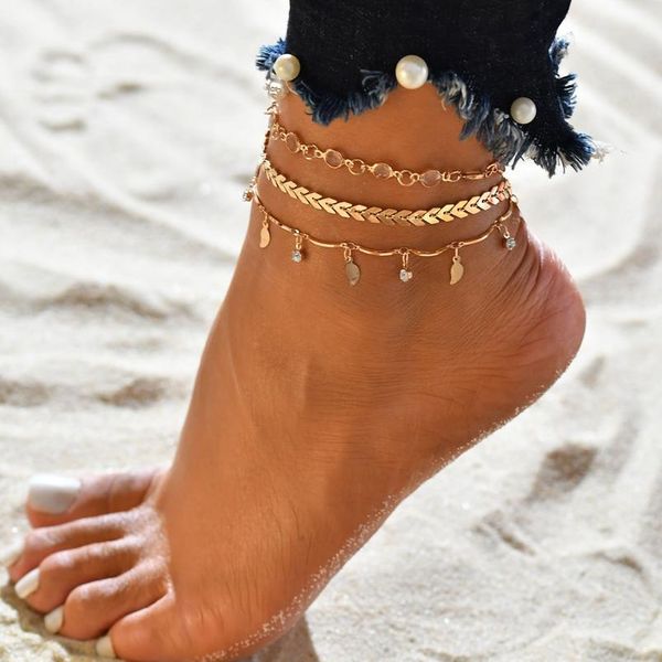 

new crystal star женские anklets босиком вязание крючком сандалии ноги ювелирные изделия ноги лодыжки браслеты для женщин цепочка ног wmtkme, Silver