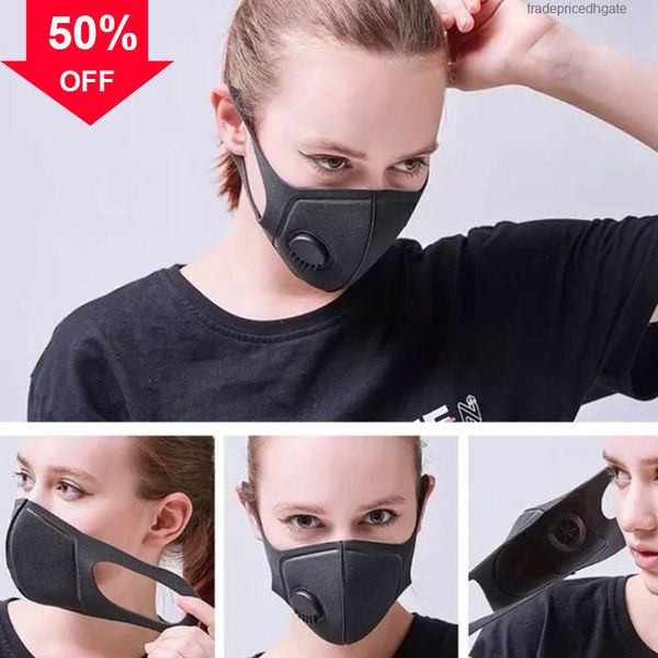 

vxrs2 dustproof pollution in coslony sponge pm2.5 stock mouth face half with ply wide straps washable 3 breath mask reus