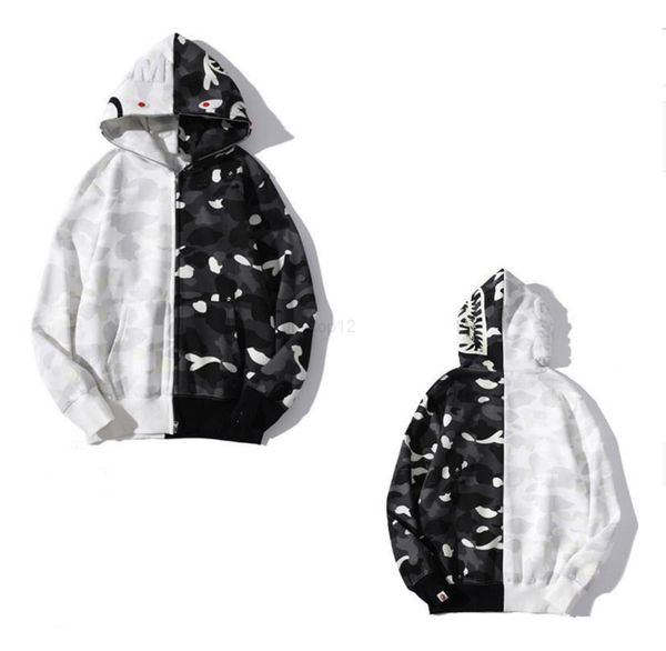 

hoodie designer mens loose women's sweatshirt with label fashion hip hop letters long sleeve jacket, Black