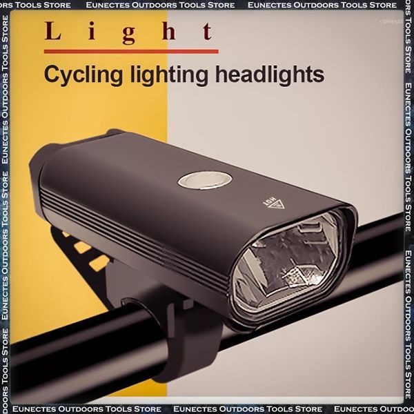 

bicycle headlight aluminum alloy car headlight waterproof usb charging safety helmet warning riding equipment lighting1