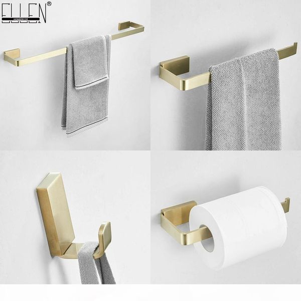 

robe ellen brushed set stainless gold toilet towel hardware hook ml19300g steel holder 304 paper towel holder bathroom ring sqcioj trustbde