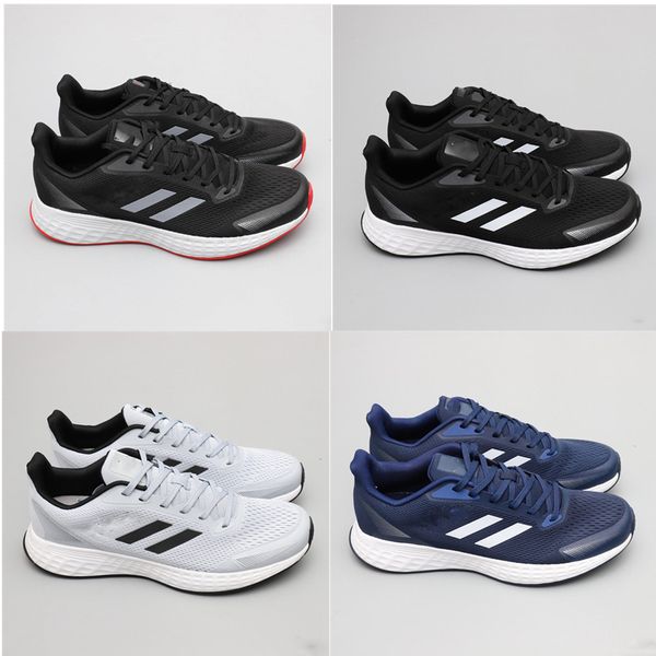 

wholesale duramo 9 casual shoes triple luxury designer white blue black gray casual shoes trainer couple sneakers eur40-45