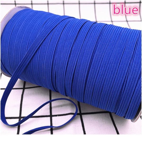 

new 5yards 6mm hight-elastic bands spool sewing band flat elastic cord diy handmade sewin qylhra