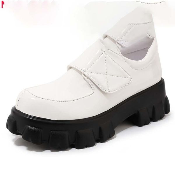 

morazora men's shoes in square heels, footwear with round toe platform, leather pu, casual, large size, 33-46, autumn 2020 female pumps, Black;brown