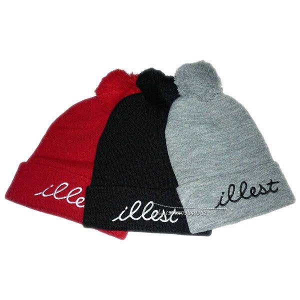

ball illest beanies hats autumn winter knitted woolen hat fashion hip hop hip-hop hat cap outdoor hat ski cap warm hats dhe3278, Blue;gray