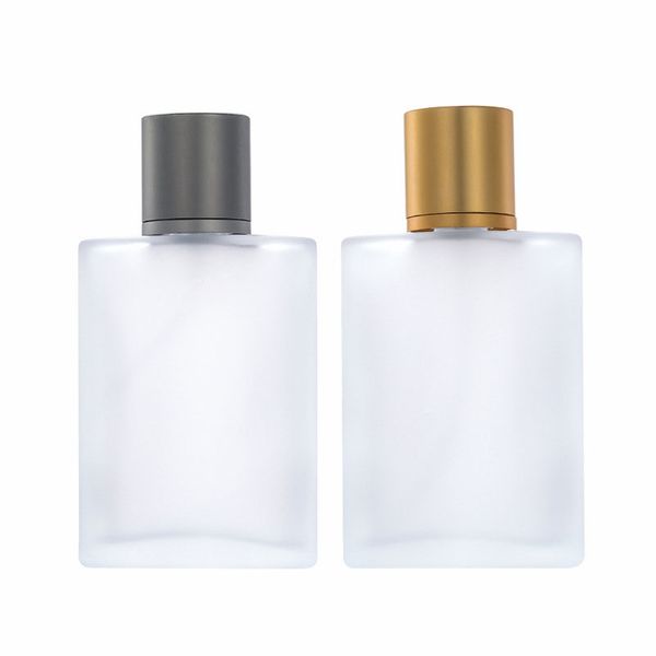 

wholesale 100ml frosted glass spray bottle travel empty perfume bottle
