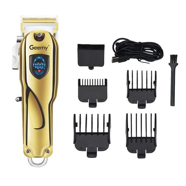 

hair clippers professional salon senior clipper cut machine metal body with lcd display all for men trimmer