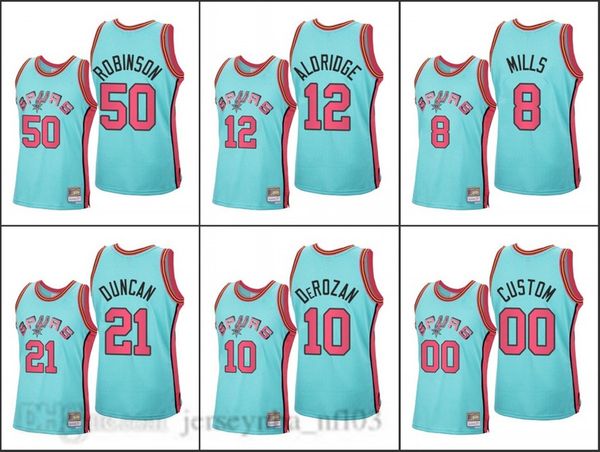 

сан антонио шпуры дэвид робинсон демар деразан тим дункан пэтти миллс нба женщины перезагружают классику лиственных пород. пользовательские, Black