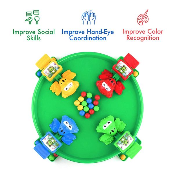 

голодные голодные бегемоты лягушины, едят бобовую кормушку лягушки безумной семейной настольной игры