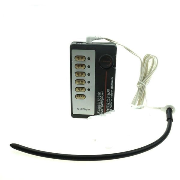 

toys for men electric shock urethral sound plug electro stimulator massage medical themed toys urethral plug cock ring