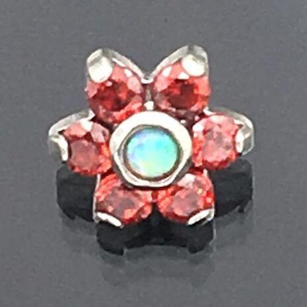 

1 шт. g23 titanium opal gem micro dermal piercings the dermal anchon top piercings кожи дайвер top piercing ombligo body ювелирные изделия h, Black