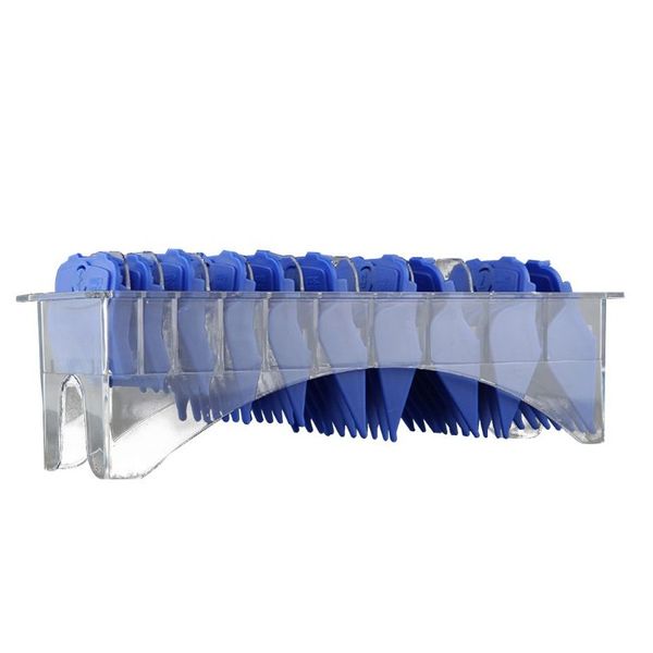 

10pcs hair clipper combs guide kit magnetic plastic hairs trimmer limit comb attachments professional salon tool f wmtnyo