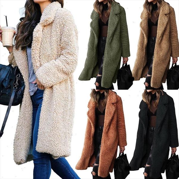 

autumn and winter new thick cotton clothing women loose korean lambs wool coat female winter students plush cotton coat 2021 3xl, Black