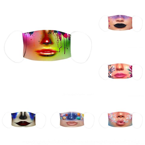 

iy2l summer kids face cute children039;s cartoon printed masks washable children039;s protective breathable spring mask party masks boom2015, Black