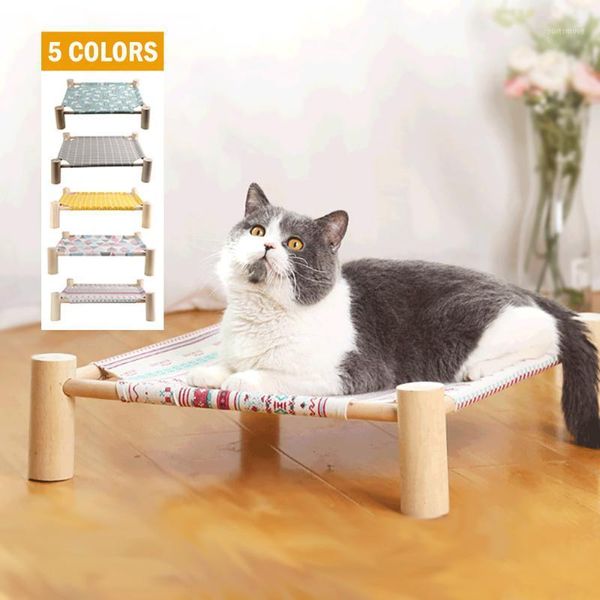 

cat beds & furniture summer hammock bed pet house for dogs puppy lazy mat cushion lounger cats kitten cottages winter sleeping supplies1
