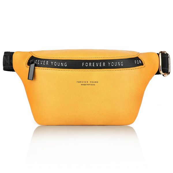 

new women fashion belt bag large capacity waist pack leather waist bags pocket bags multifunction chest bag lj201023