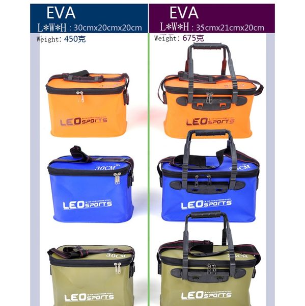 

eva портативное складное ведро для рыбы воды 30 35 40 45 50 см с ручкой с герметиками на открытом воздухе рыболовные снасти снасти снасти wm