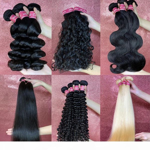 

20pcs wholesale package within different texture and length ,real virgin human hair can dye all hair color as you want, Black;brown