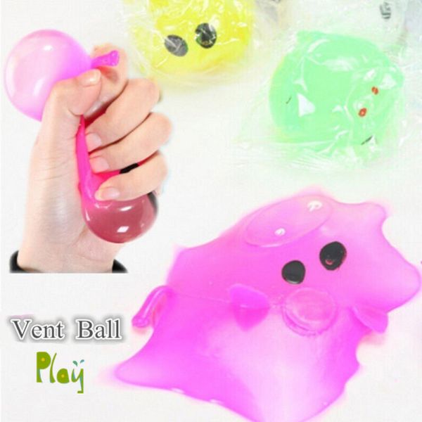 

anti-stress decompression splat ball vent toy smash various styles pig toys