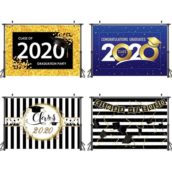 

qifu 2020 выпускной партия фон выпускной фото бумо реквизирует поздравления выпускной партий декор класс 2020 photobooth wmtuxr