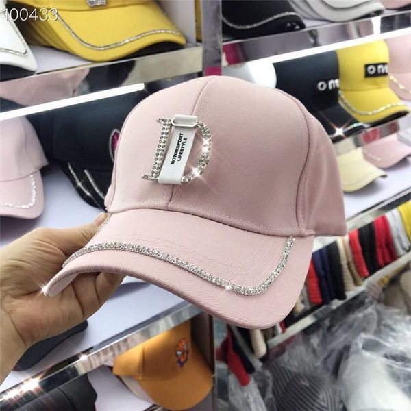 

01904-yuchun678501246 drill letter decoration leisure baseball cap men women beach holiday hat, Blue;gray